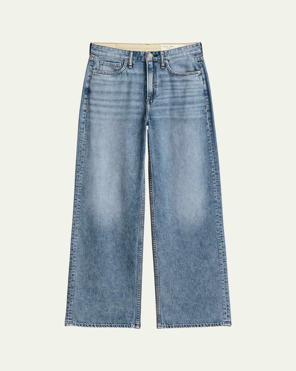 Featherweight Logan Mid-Rise Wide Relaxed Jeans